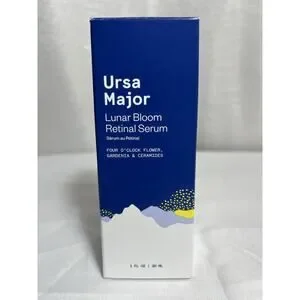New In Box Ursa Major Lunar Bloom Retinal Serum 1‎ oz